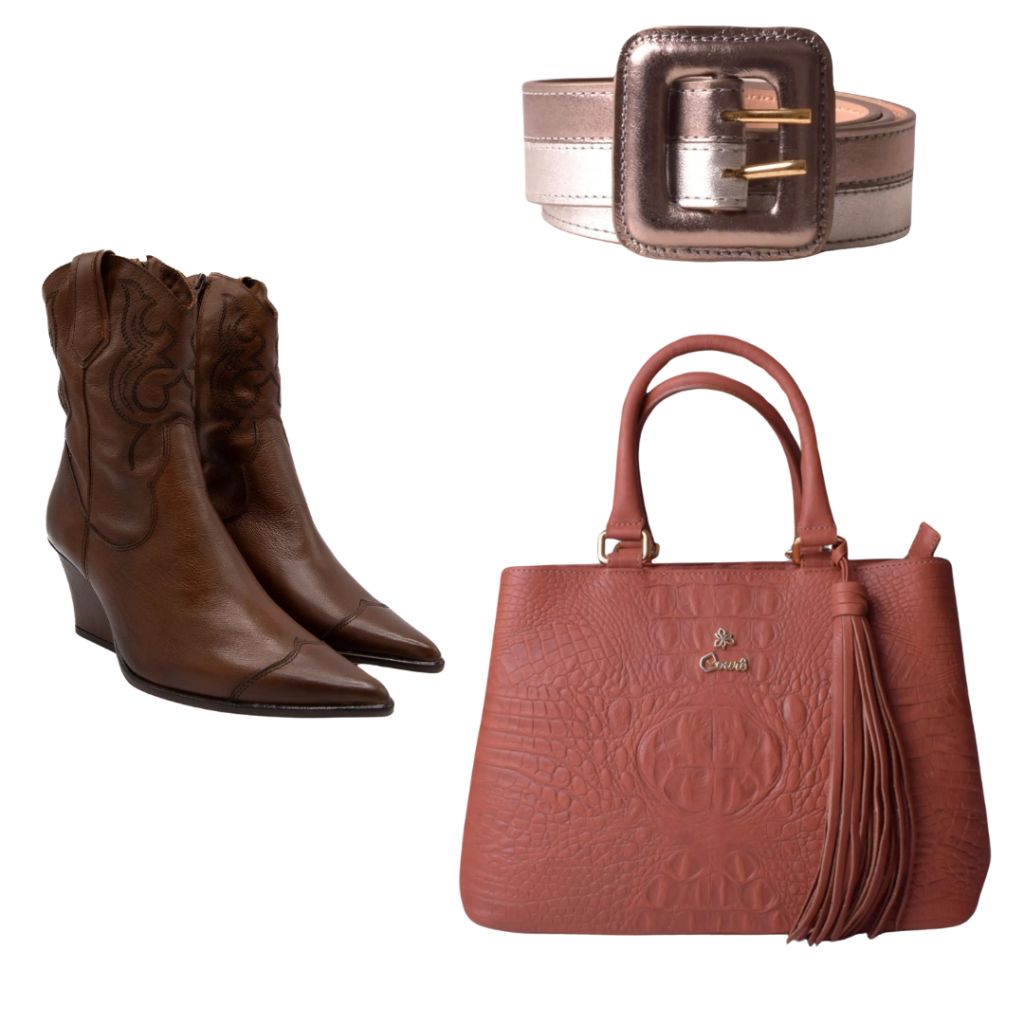 Bolsas, Botas e Cintos: O Trio Perfeito para um Look Inesquecível!